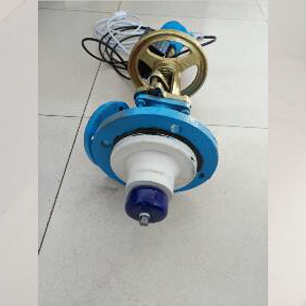 带测温放料阀